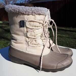 Sperry Top-Sider Women's Syren Strait Oat Boots Size 9.5
